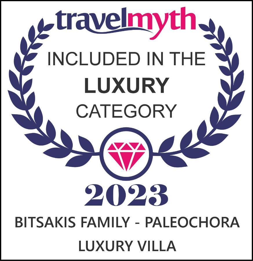 فيلا Bitsakis Family I - Paleochora Luxury House المظهر الخارجي الصورة